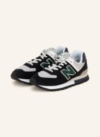 new balance Sneakers 574, Color: BLACK/ LIGHT GRAY (Image 1)
