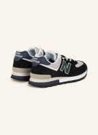 new balance Sneakers 574, Color: BLACK/ LIGHT GRAY (Image 1)