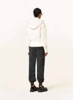 MONCLER Daunenjacke im Materialmix mit abnehmbarer Kapuze, Farbe: ECRU (Bild 1)