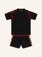 adidas Koszulka wyjazdowa KINDER z siateczką, Kolor: CZARNY/ CIEMNOCZERWONY/ ZŁOTY (Obrazek 1)