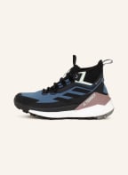 adidas Trekkingschuhe TERREX FREE HIKER 2 GTX, Farbe: BLAU/ SCHWARZ/ ROSÉ (Bild 1)