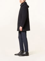 bugatti Wool coat with removable hood , Color: DARK BLUE (Image 1)