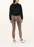 adidas Originals Cropped-Hoodie mit Galonstreifen, Farbe: SCHWARZ (Bild 1)