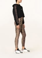 adidas Originals Cropped-Hoodie mit Galonstreifen, Farbe: SCHWARZ (Bild 1)