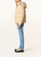 TOMMY JEANS Daunenjacke ALASKA mit abnehmbarer Kapuze, Farbe: BEIGE (Bild 1)