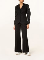summum woman Blazer im Materialmix, Farbe: SCHWARZ (Bild 1)