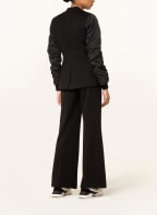 summum woman Blazer im Materialmix, Farbe: SCHWARZ (Bild 1)