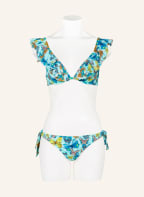 VILEBREQUIN Triangle bikini bottoms FLAMME , Color: TURQUOISE/ BLUE/ YELLOW (Image 1)