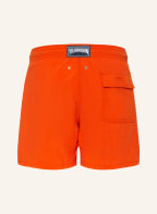 VILEBREQUIN Badeshorts MOOREA mit wasseraktivem Print, Farbe: ORANGE (Bild 1)
