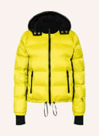 SPORTALM Daunen-Skijacke, Farbe: NEONGELB/ SCHWARZ (Bild 1)