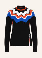SPORTALM Pullover, Farbe: SCHWARZ/ BLAU/ ROT (Bild 1)