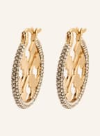 TORY BURCH Ohrringe MILLER, Farbe: GOLD/ WEISS (Bild 1)