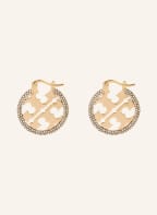TORY BURCH Ohrringe MILLER, Farbe: GOLD/ WEISS (Bild 1)