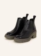 Marc O'Polo Chelsea-Boots, Farbe: SCHWARZ/ OLIV (Bild 1)
