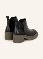 Marc O'Polo Chelsea-Boots, Farbe: SCHWARZ/ OLIV (Bild 1)