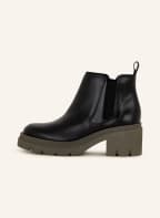 Marc O'Polo Chelsea-Boots, Farbe: SCHWARZ/ OLIV (Bild 1)