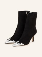 Aeyde Stiefeletten ZETA KID, Farbe: SCHWARZ/ SILBER (Bild 1)