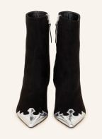Aeyde Stiefeletten ZETA KID, Farbe: SCHWARZ/ SILBER (Bild 1)