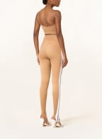 Palm Angels One-shoulder top , Color: LIGHT BROWN (Image 1)