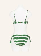 MARYAN MEHLHORN Underwired bikini top RADIANCE, Color: WHITE/ GREEN (Image 1)