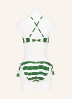 MARYAN MEHLHORN Underwired bikini top RADIANCE, Color: WHITE/ GREEN (Image 1)
