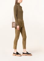 abro Smartphone-Tasche RAQUEL mit Echtfell, Farbe: TAUPE (Bild 1)