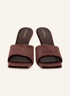 ALOHAS Mules PUFFY , Color: BROWN (Image 1)