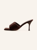 ALOHAS Mules PUFFY , Color: BROWN (Image 1)