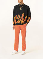 Palm Angels Track pants with tuxedo stripes, Color: ORANGE (Image 1)