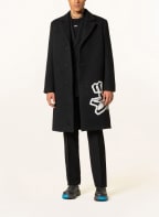 Off-White Wool coat, Color: BLACK/ WHITE (Image 1)
