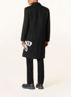 Off-White Wool coat, Color: BLACK/ WHITE (Image 1)