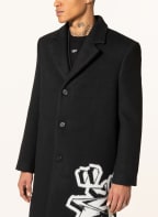 Off-White Wool coat, Color: BLACK/ WHITE (Image 1)
