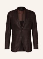 ZEGNA Cashmere-Sakko Extra Slim Fit, Farbe: SCHWARZ/ DUNKELROT (Bild 1)
