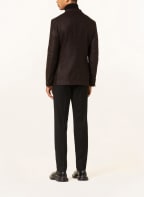 ZEGNA Cashmere-Sakko Extra Slim Fit, Farbe: SCHWARZ/ DUNKELROT (Bild 1)