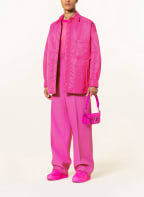 VALENTINO Regular fit trousers with silk , Color: PINK (Image 1)