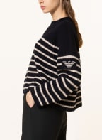 EMPORIO ARMANI Pullover, Farbe: DUNKELBLAU/ CREME (Bild 1)