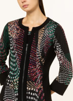 Joseph Ribkoff Set: Top und Jacke, Farbe: SCHWARZ/ GRÜN/ LILA (Bild 1)