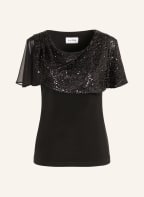 Joseph Ribkoff Top mit Pailletten , Farbe: SCHWARZ (Bild 1)