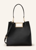 SEIDENFELT Handtasche BJERRE mit Pouch, Farbe: SCHWARZ (Bild 1)
