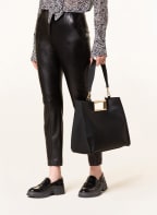 SEIDENFELT Handtasche BJERRE mit Pouch, Farbe: SCHWARZ (Bild 1)