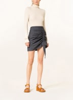 GANNI Rock, Farbe: DUNKELGRAU/ BEIGE (Bild 1)