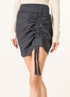 GANNI Rock, Farbe: DUNKELGRAU/ BEIGE (Bild 1)