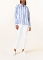 CINQUE Oversized-Blusenshirt CITARA, Farbe: WEISS/ HELLBLAU/ DUNKELBLAU (Bild 1)