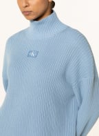 Calvin Klein Jeans Strickkleid, Farbe: HELLBLAU (Bild 1)