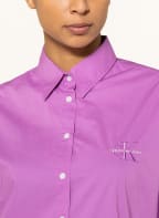 Calvin Klein Jeans Oversized-Hemdbluse, Farbe: FUCHSIA (Bild 1)