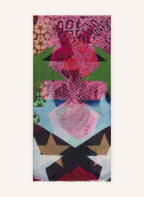 CODELLO Schal, Farbe: PINK/ GRÜN/ ROT (Bild 1)