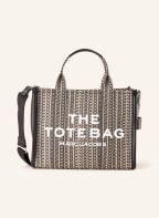 MARC JACOBS Shopper THE MEDIUM TOTE, Farbe: CREME/ DUNKELGRAU (Bild 1)