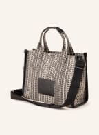 MARC JACOBS Shopper THE MEDIUM TOTE, Farbe: CREME/ DUNKELGRAU (Bild 1)