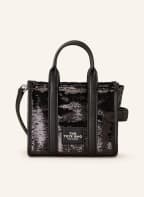 MARC JACOBS Shopper THE TOTE BAG MINI mit Pailletten , Farbe: SCHWARZ (Bild 1)