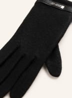 LAUREN RALPH LAUREN Handschuhe mit Touchscreen-Funktion, Farbe: SCHWARZ (Bild 1)